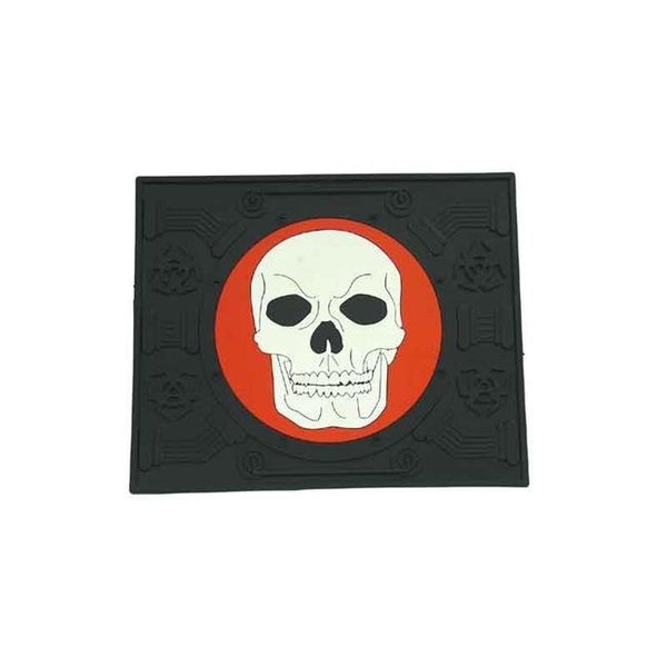 Lovelyhome Plasticolor Skull Rubber Utility Mat LO723966